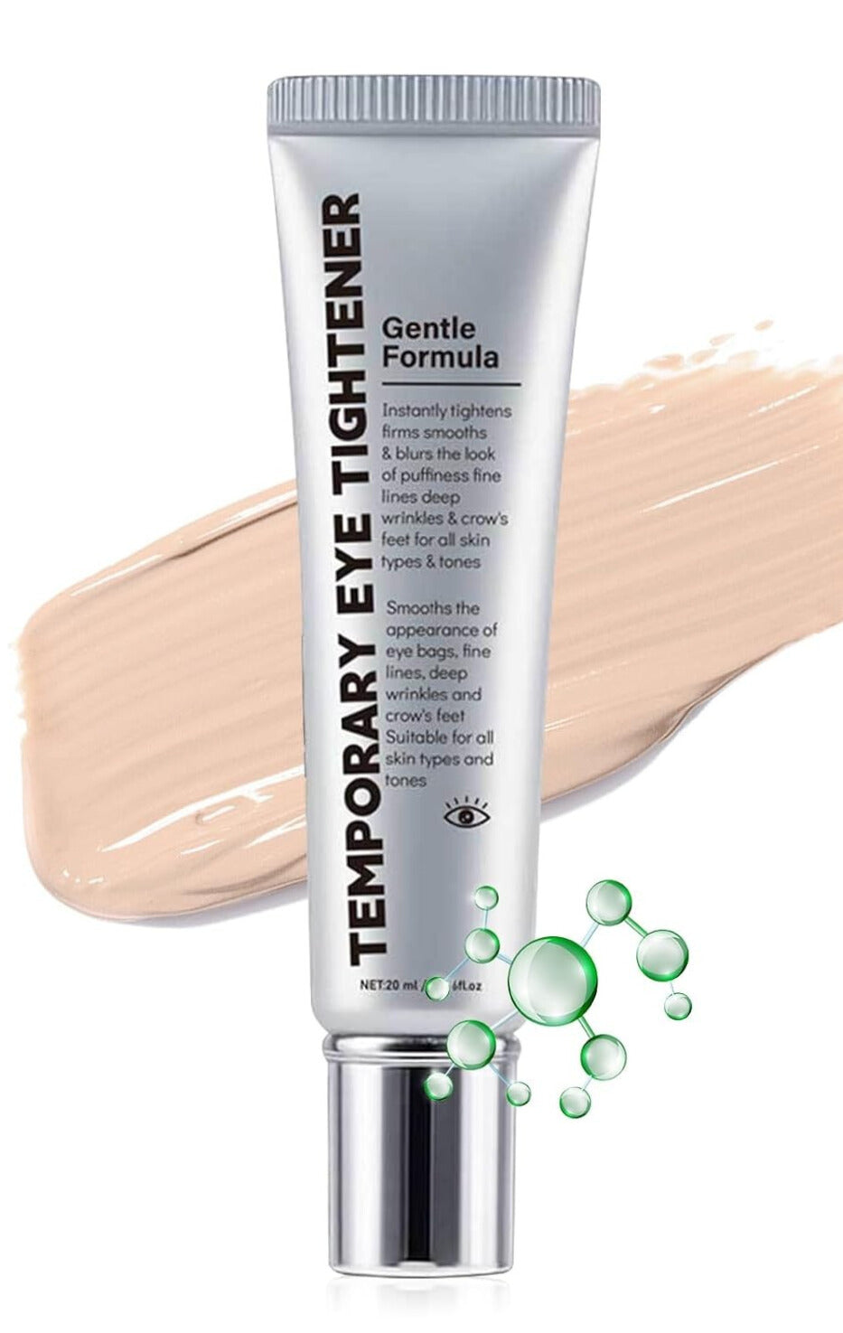 Instant Glamish Eye Temporary Eye Tightener Easy-Wear Formula